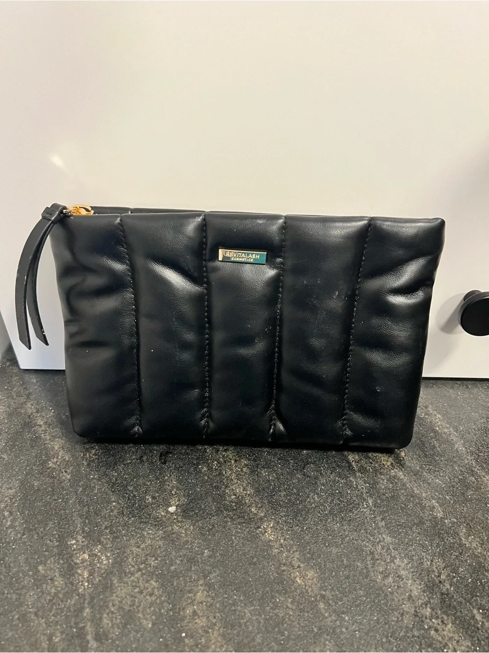 Revitalash Black Cosmetic Bag